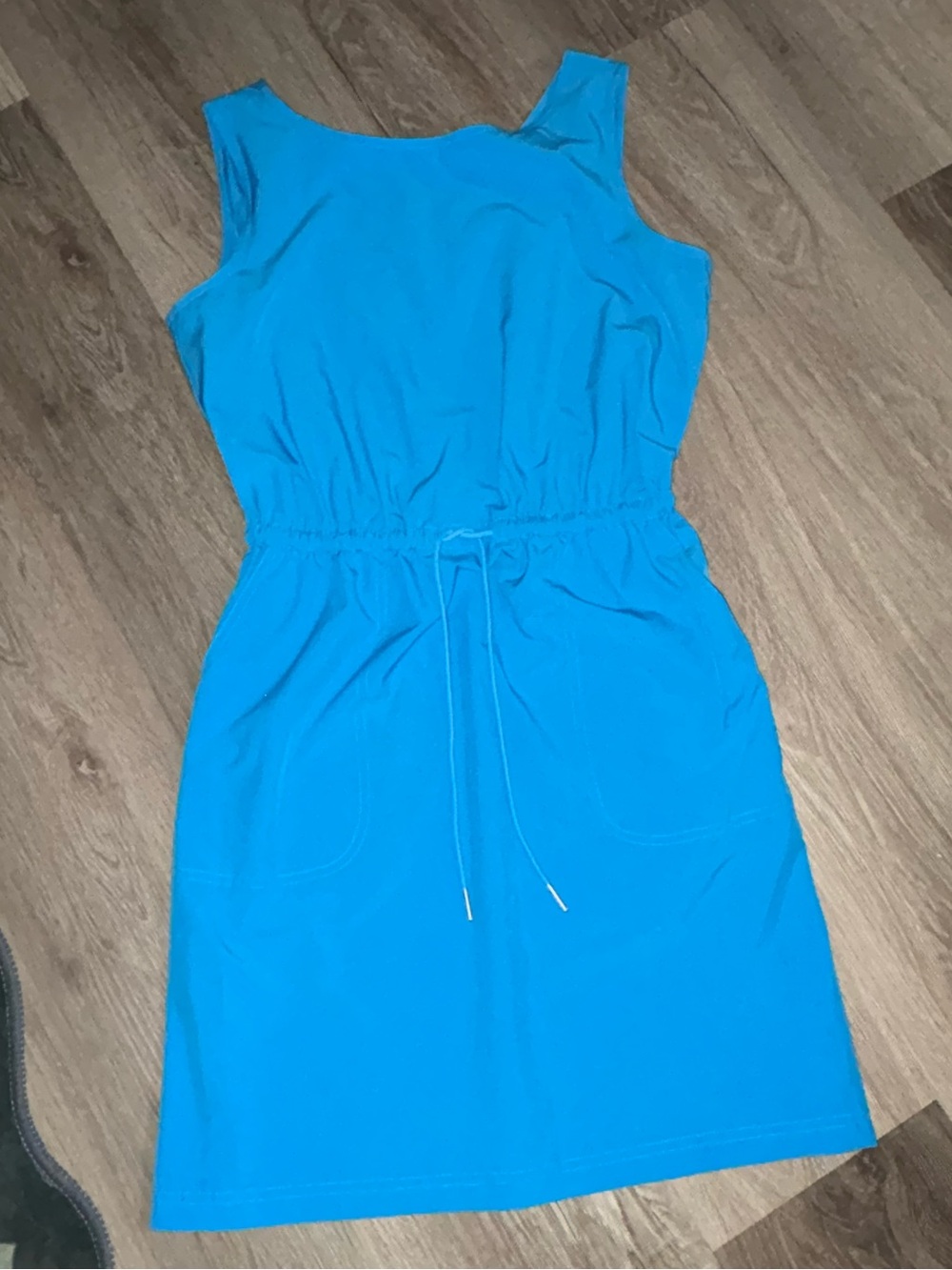 Calvin Klein Bright Blue Sleeveless Mini Dress